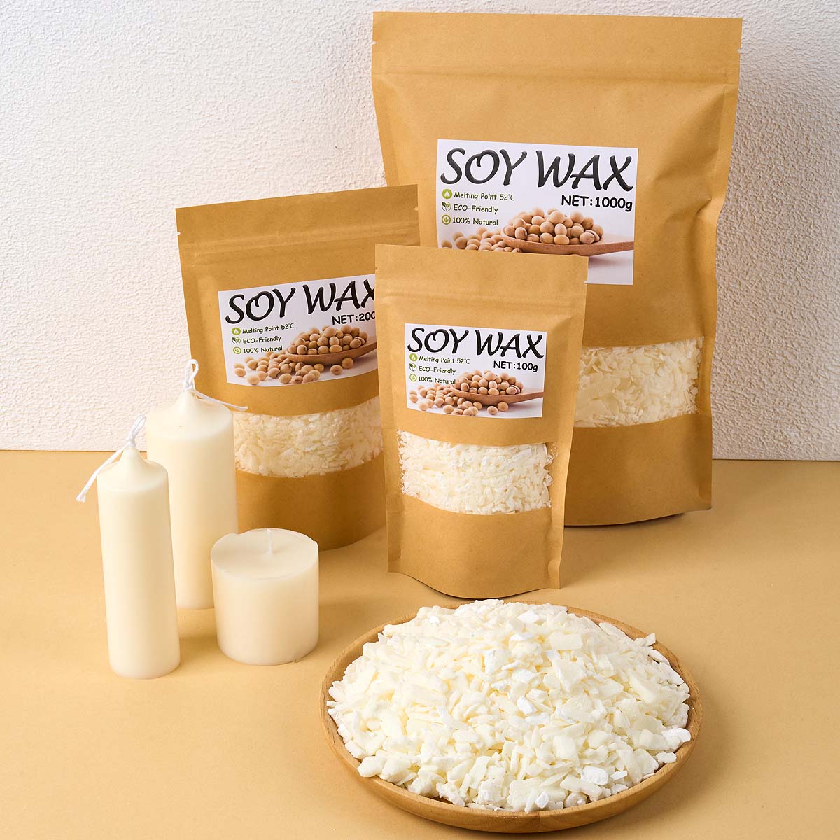 Candle Making Activity - 1 Pounds Pure White Soy Wax