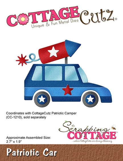 Patriotic Car Patriotic Camper - Candle Making Guide ulasan dan harga