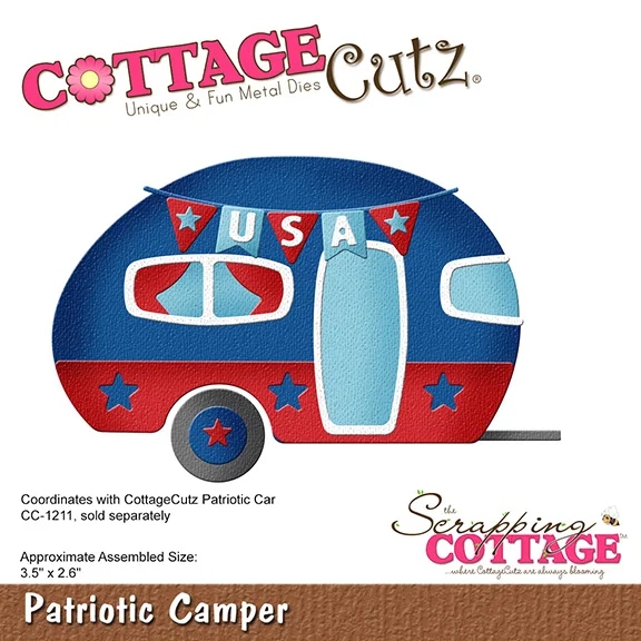 Patriotic Car Patriotic Camper - Candle Making Guide ulasan dan harga