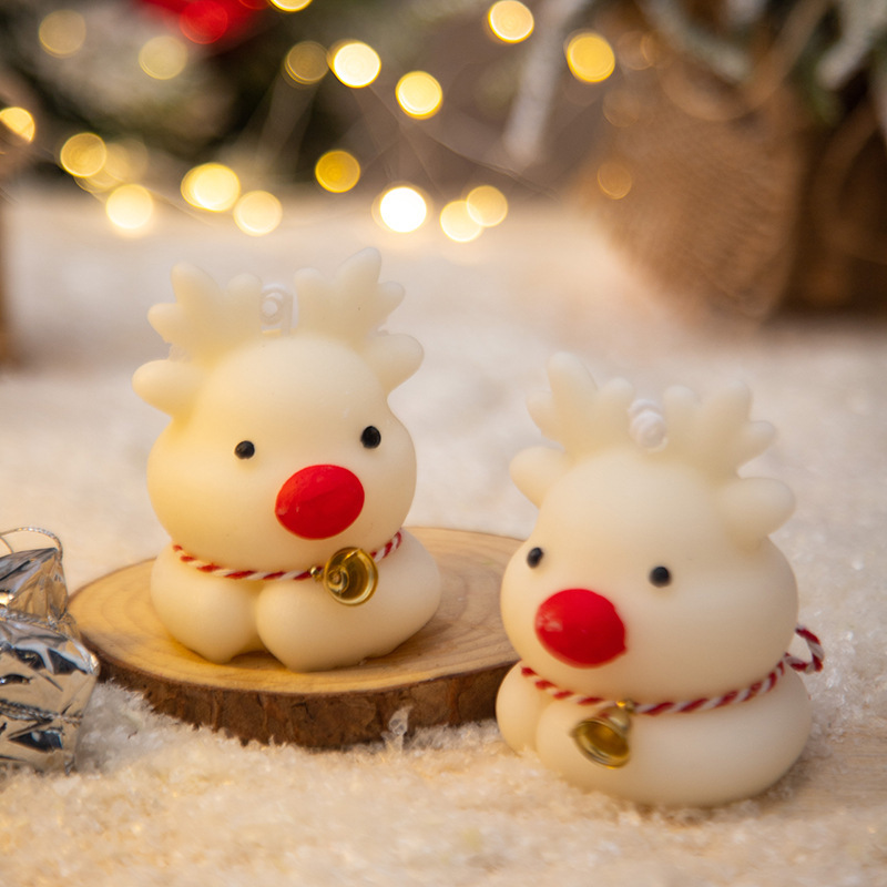 3D Christmas Deer Candle Makin - Xmas Candle Making ulasan dan harga