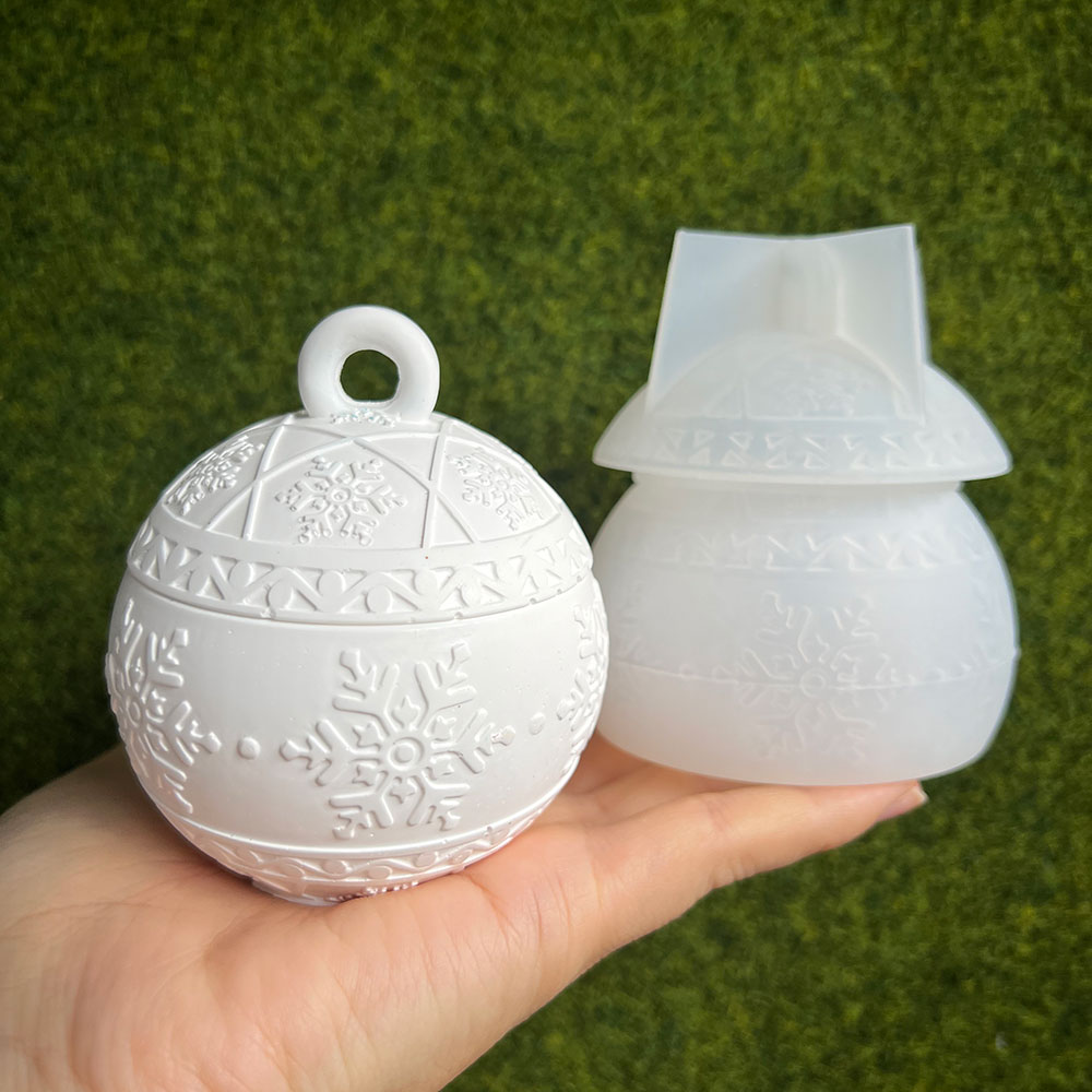 Christmas Round Ball Candle Ja - Xmas Candle Making ulasan dan harga