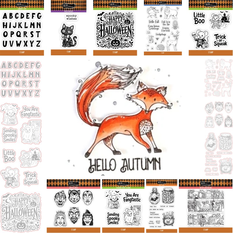 Autumn Animals Happy Halloween - Candle Making Books ulasan dan harga