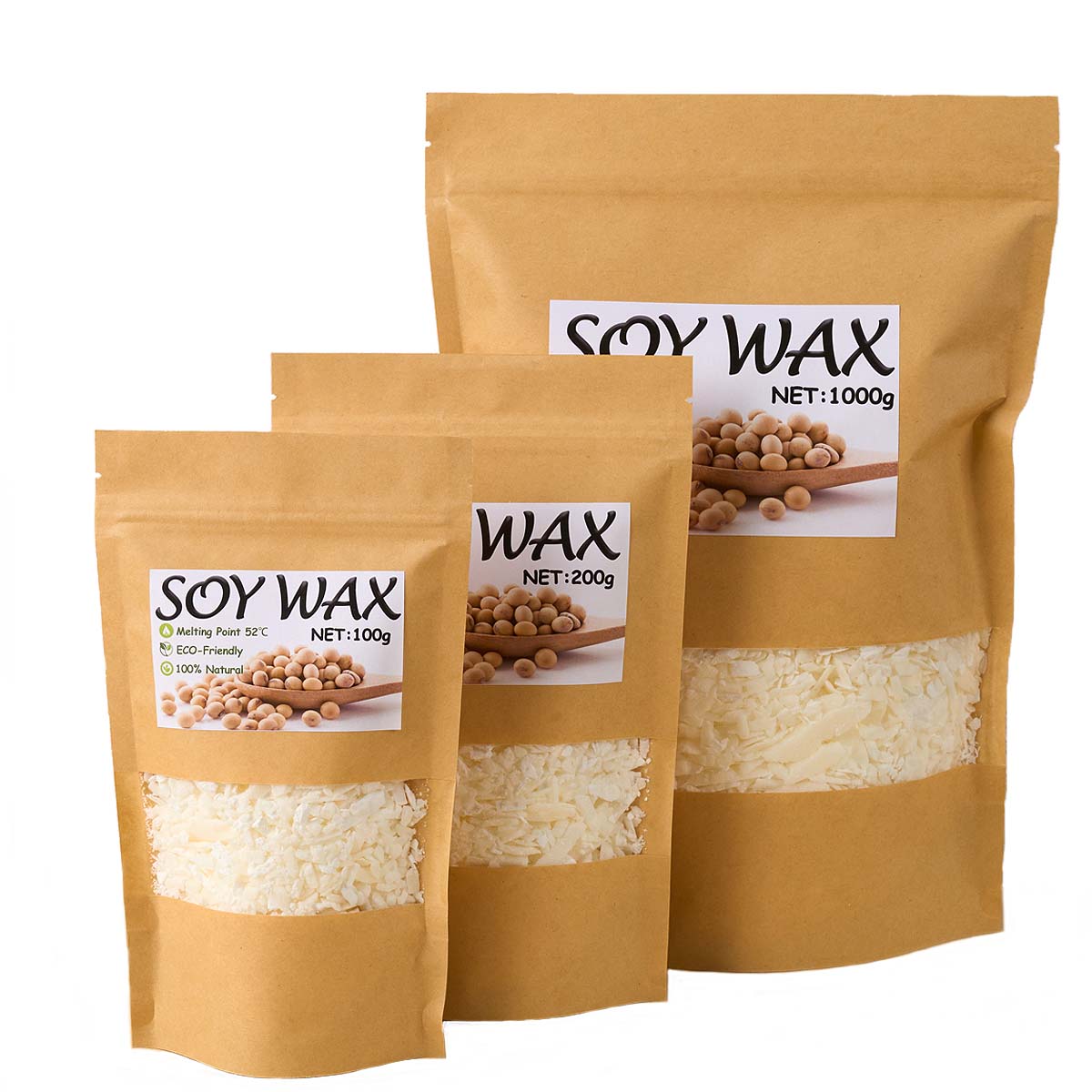 1 Pounds Pure White Soy Wax Fo - Candle Making Activity ulasan dan harga