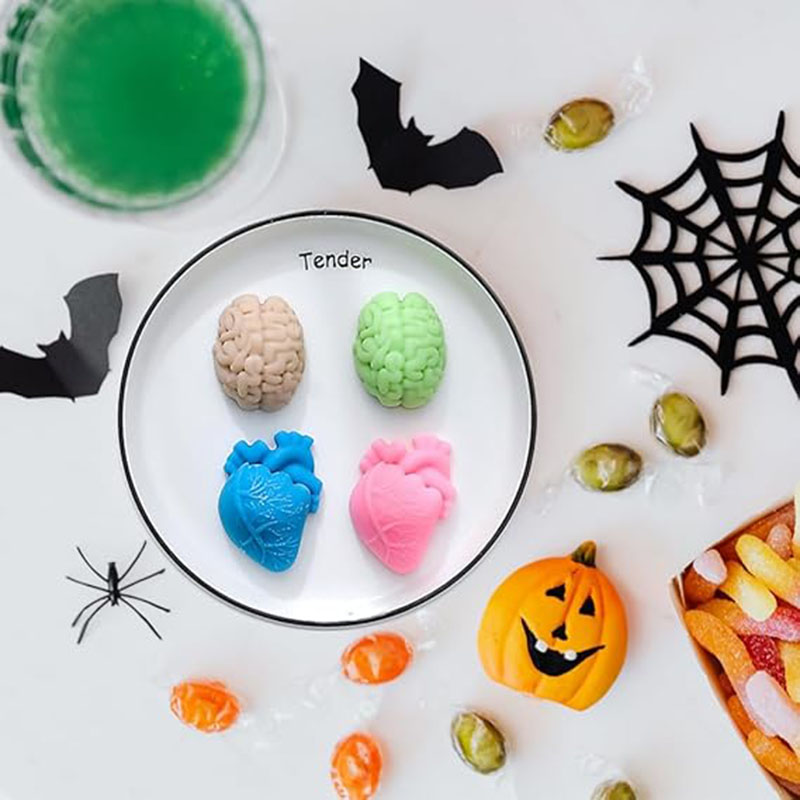Human Brain And Heart Silicone - Candle Making Activity ulasan dan harga