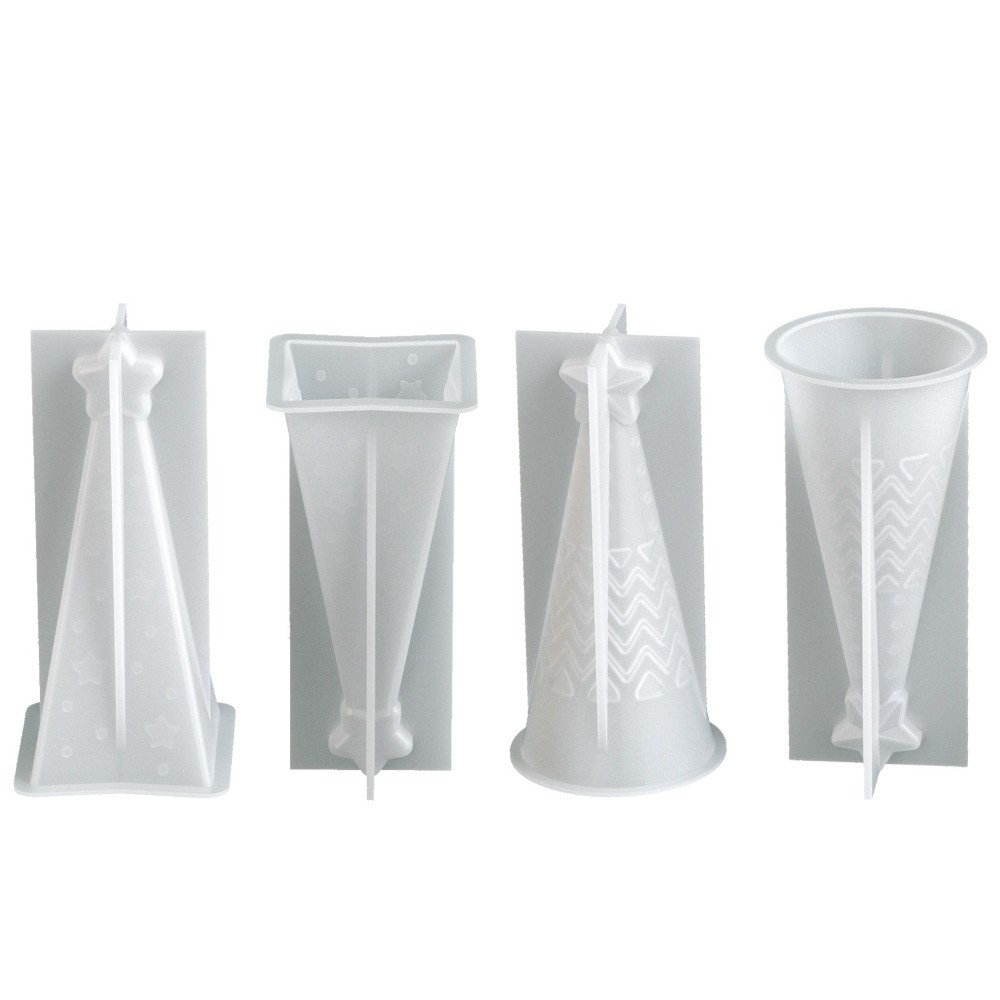 Silicone Christmas Cone Candle - Xmas Candle Making ulasan dan harga