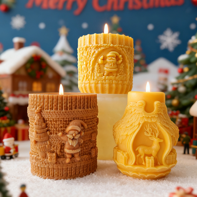 DIY Christmas Series Cylinder  - Xmas Candle Making ulasan dan harga