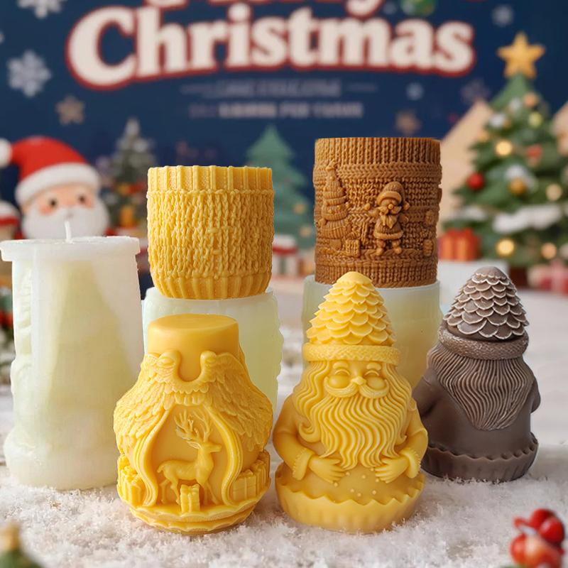 DIY Christmas Series Cylinder  - Xmas Candle Making ulasan dan harga