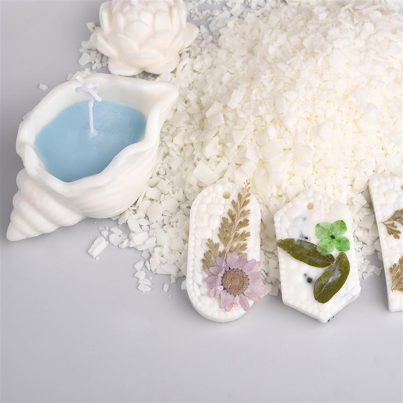 100/500g/1kg Pure Soy Wax Para - Candle Making Activity ulasan dan harga